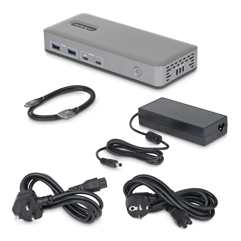USB šakotuvas Startech 201UE-USBC-DOCK Pilka
