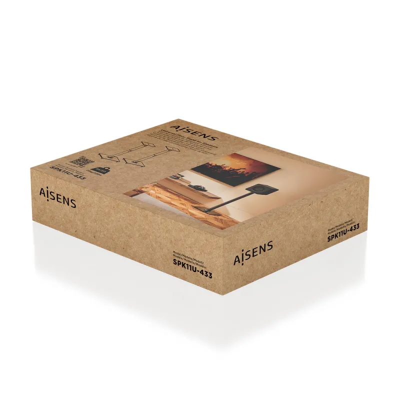 HDMI Kabelis Aisens SPK11U-433 Melns