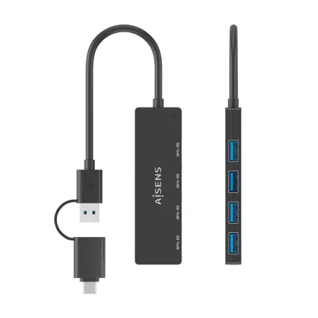 USB-кабель Aisens A109-0987 Чёрный