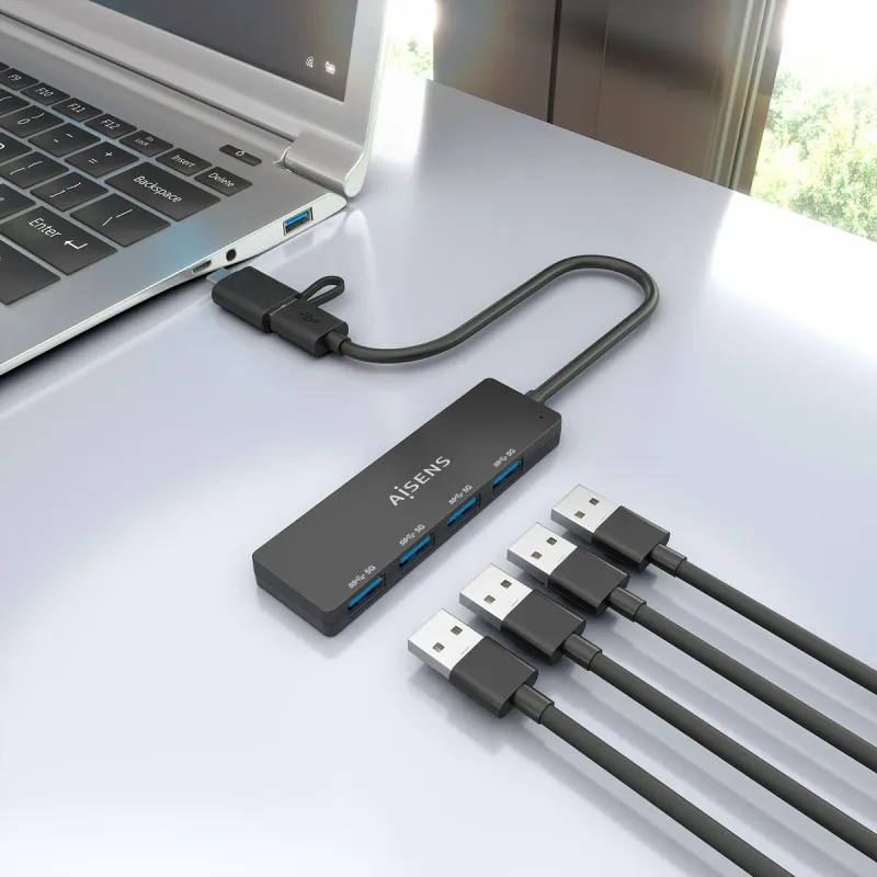 USB-кабель Aisens A109-0987 Чёрный