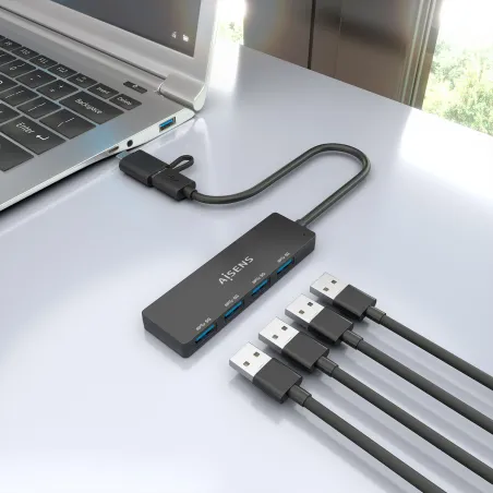 USB-кабель Aisens A109-0987 Чёрный
