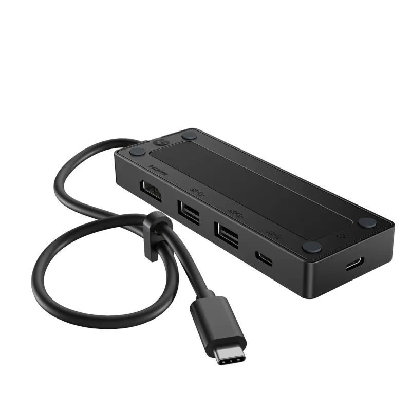 USB-jaotur HP 86S97UT Must