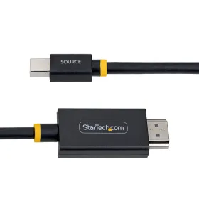 HDMI kabelis Startech 1M-MDP-HDMI2-4K60 Juoda 1 m