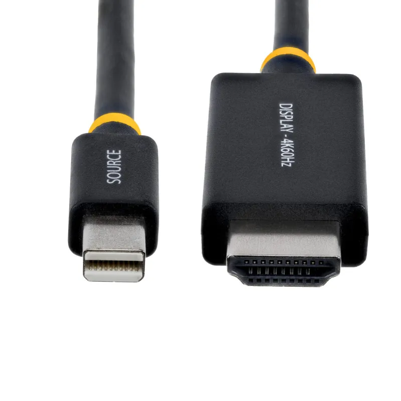 HDMI Cable Startech 1M-MDP-HDMI2-4K60 Black 1 m