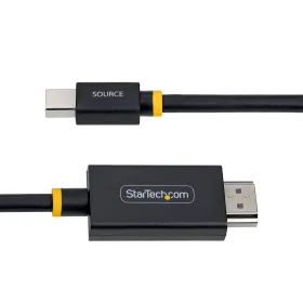 HDMI kabelis Startech 2M-MDP-HDMI2-4K60 Juoda