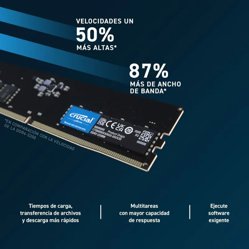 RAM Memory Crucial CT2K16G48C40U5 32 GB