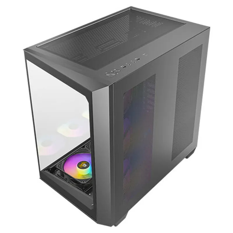 ATX Pus-torņveida Kārba Antec 0-761345-10033-5 Melns