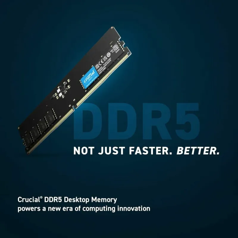 RAM Atmiņa Crucial CT8G56C46U5 8 GB DDR5 SDRAM DDR5 5600 MHz