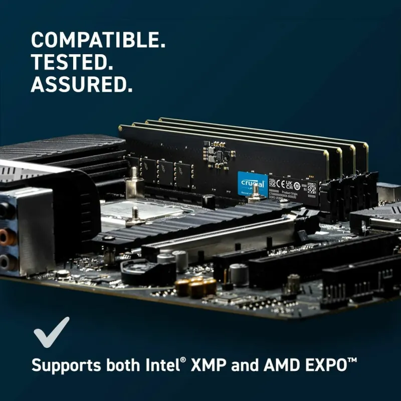 RAM Atmiņa Crucial CT8G56C46U5 8 GB DDR5 SDRAM DDR5 5600 MHz