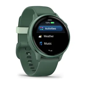 Viedpulkstenis Garmin VivoActive 6 Zaļš 1,2"