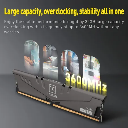 RAM Memory Team Group TTCED432G3200HC16FDC01 32 GB DDR4 3200 MHz CL16