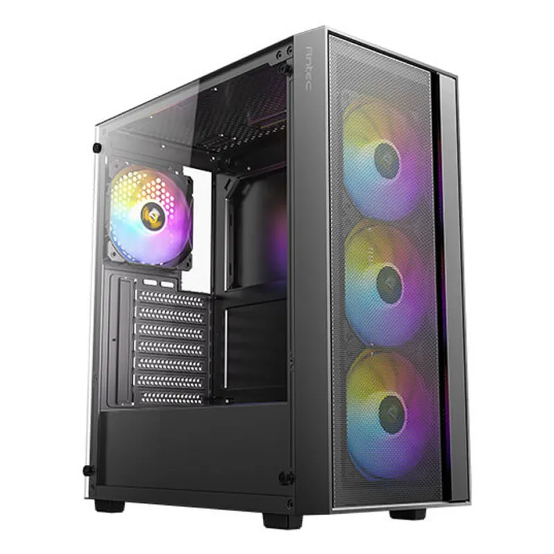 ATX Pus-torņveida Kārba Antec 0-761345-10206-3 Melns