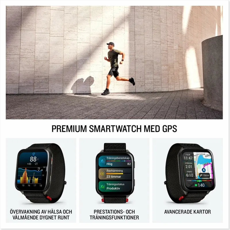 Nutikell Garmin Venu X1 Must Laud 2"