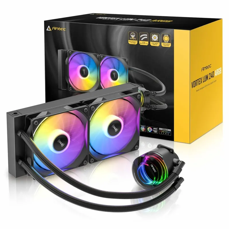 Skysto šaldymo rinkinys Antec Vortex Lum 240 ARGB