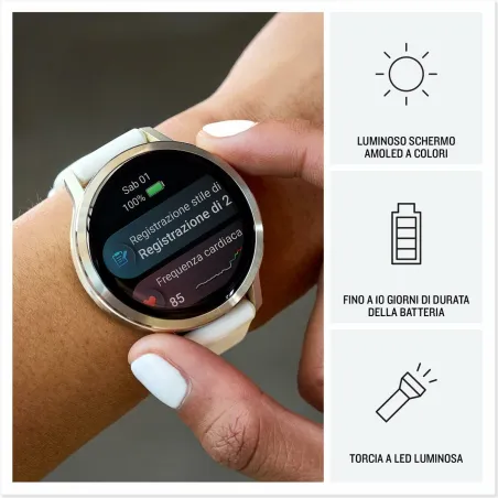 Smartwatch Garmin Venu 4 Golden 1,2"