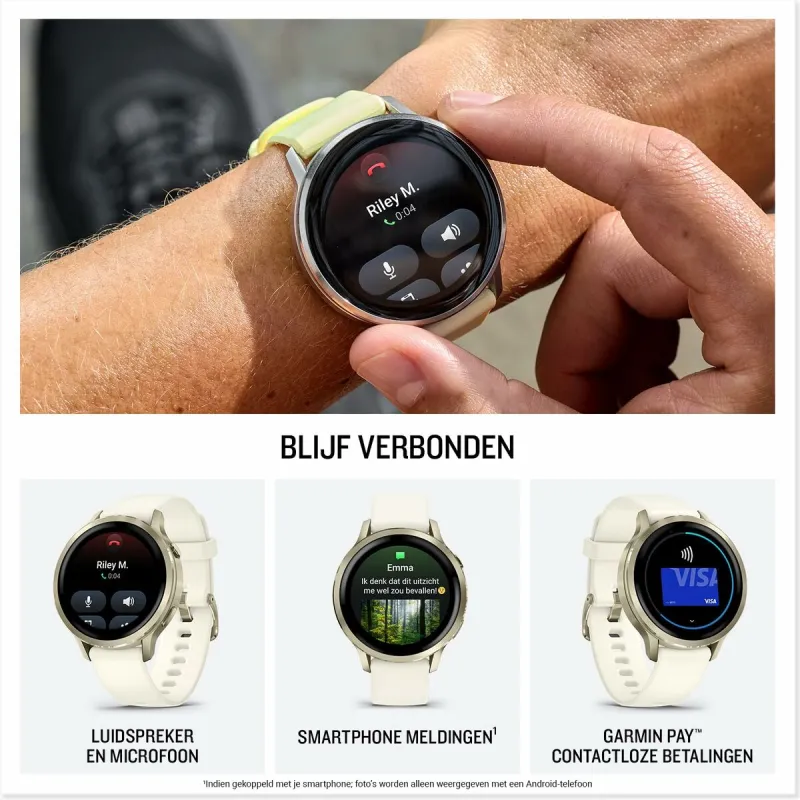 Smartwatch Garmin Venu 4 Golden 1,2"