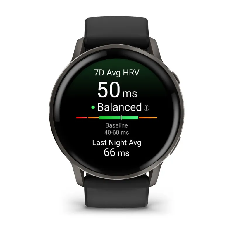 Išmanusis laikrodis Garmin Venu 4 Juoda 1,4" 45 mm