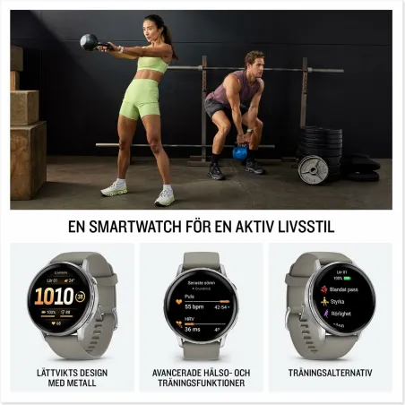 Smartwatch Garmin Venu 4 Black 1,4" 45 mm