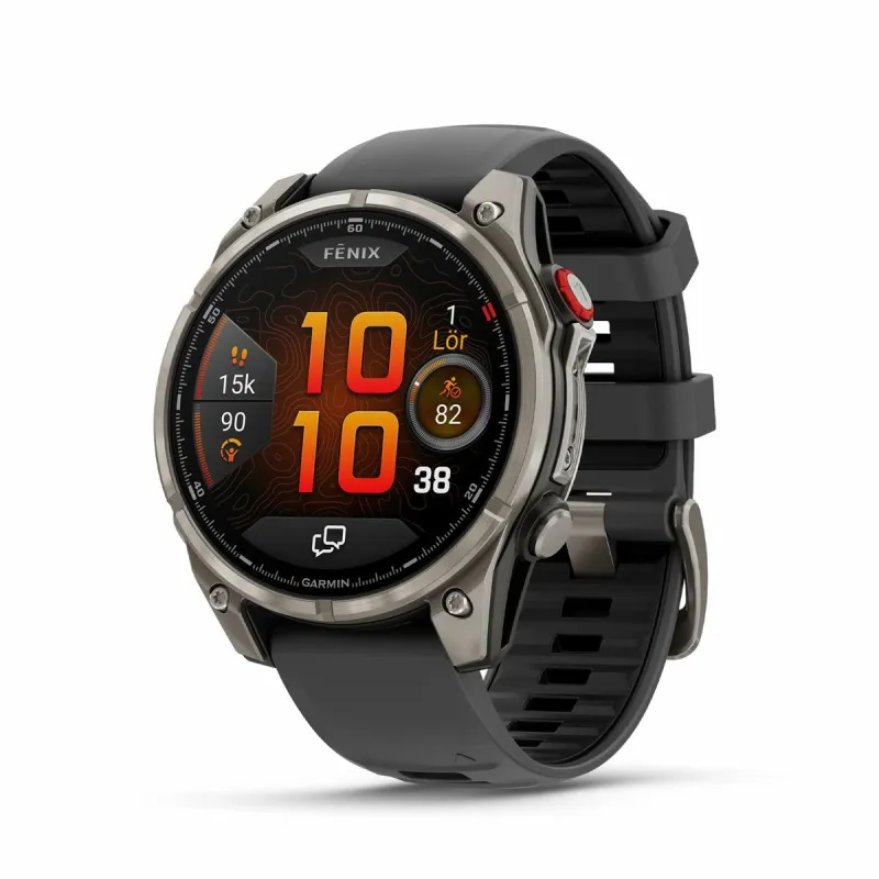 Älykello Garmin fenix 8 Pro Musta Harmaa Grafiitinharmaa 1,4"