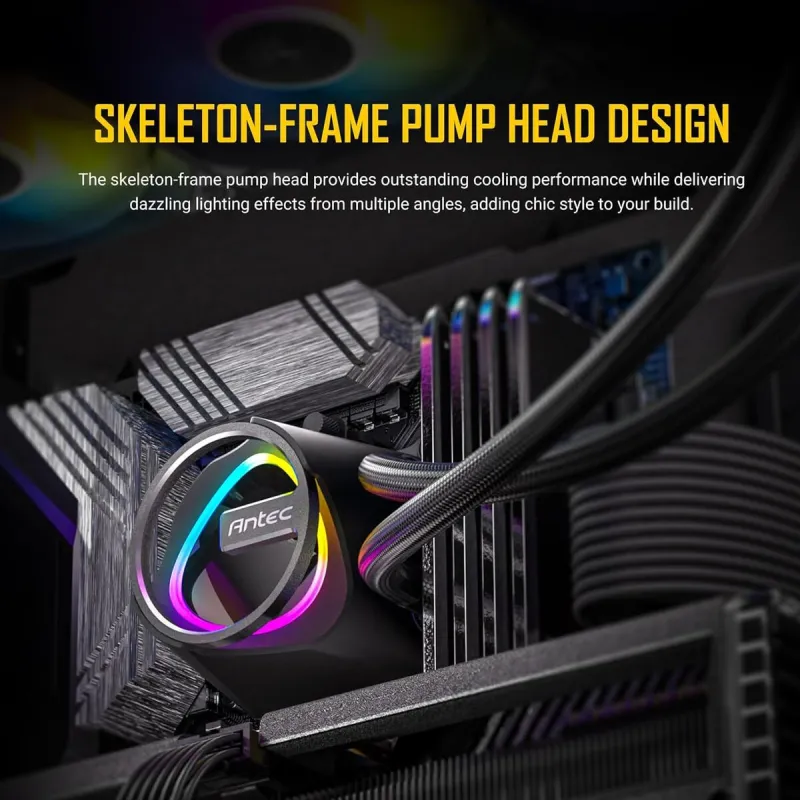 Nesteen jäähdytyssetti Antec Skeleton 240