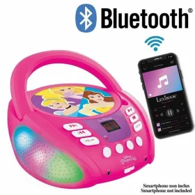 Bluetooth Raadio-CD-MP3-mängija Lexibook PRINCESA DE DISNEY Bluetooth 5.0