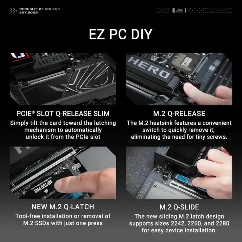 Pagrindinė plokštė Asus MAXIMUS Z890 HERO LGA 1851