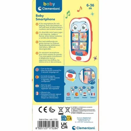 Игрушечный телефон Clementoni Baby