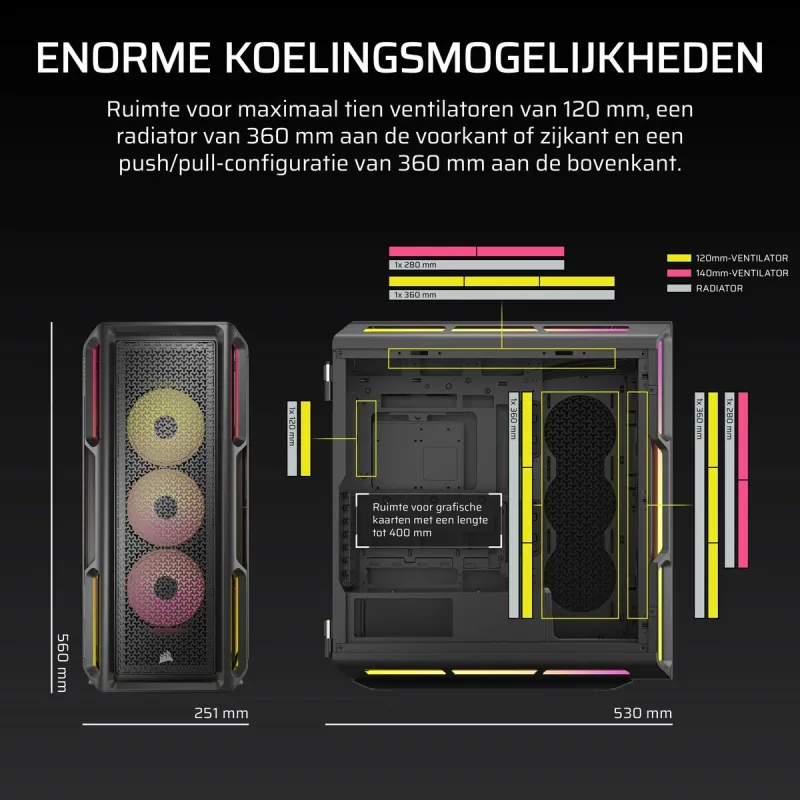 ATX Semi-tower Korpus Corsair Must