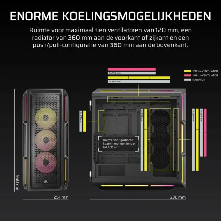 ATX Semi-tower Korpus Corsair Must