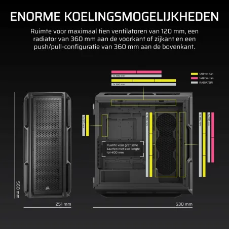 ATX Semi-tower Korpus Corsair Must