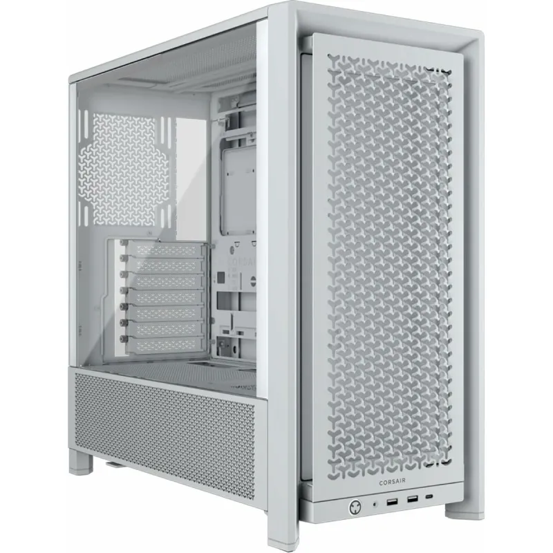ATX Semi-tower Korpus Corsair Valge