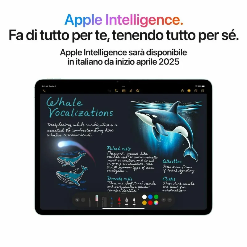 Planšete Apple starlight 13" M3 8 GB RAM 512 GB