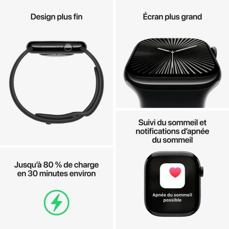 Älykello Apple Apple Watch Series 10 46 mm 1,95" Harmaa Ø 46 mm