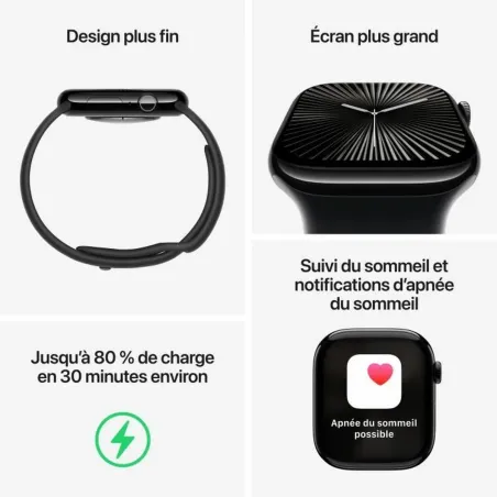 Išmanusis laikrodis Apple Apple Watch Series 10 46 mm 1,95" Pilka Ø 46 mm