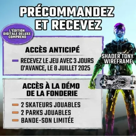 Xbox Series X videomäng Activision Tony Hawk's Pro Skater 3+4