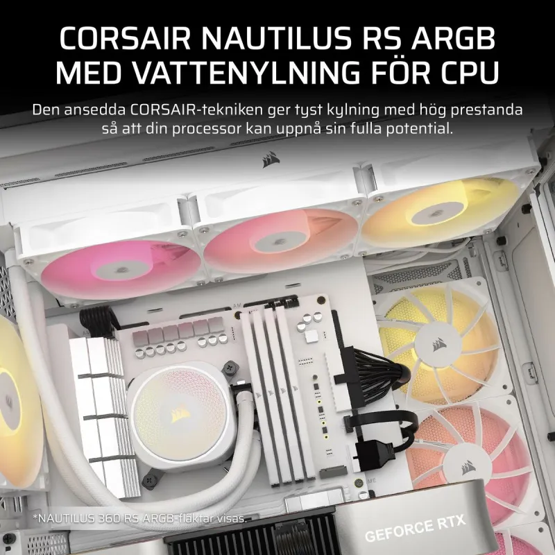 Vedel jahutuskomplekt Corsair NAUTILUS 240 RS ARGB