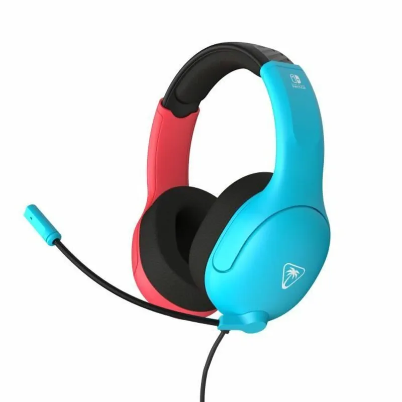 Kõrvaklapid Mikrofoniga Turtle Beach NEON BLUE & RED SWITCH 2