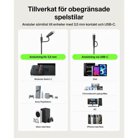 Kõrvaklapid Belkin Inspire Nintendo Switch 2