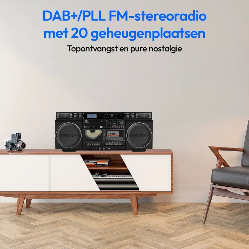 Radio kasete Medion Vintage