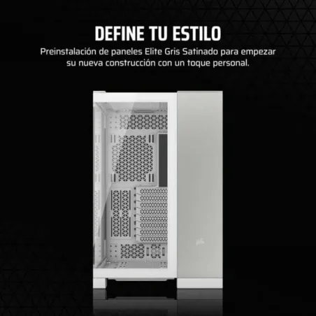 ATX Semi-tower Korpus Corsair 6500X Valge