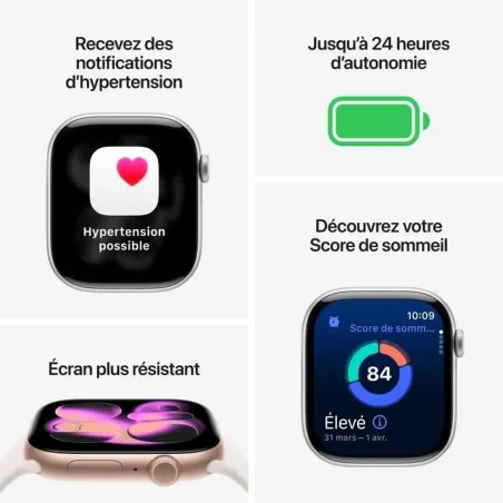 Viedpulkstenis Apple Melns 46 mm