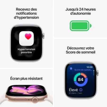 Умные часы Apple Чёрный Серый 46 mm