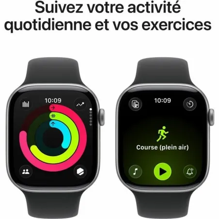 Умные часы Apple Чёрный Серый 46 mm