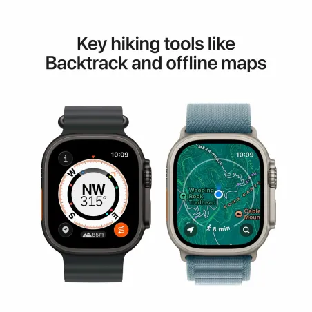 Умные часы Apple Чёрный 49 mm