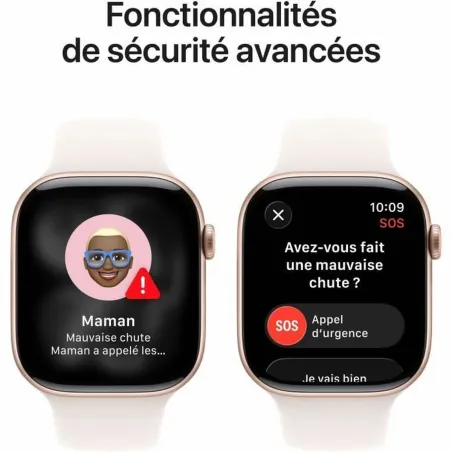 Viedpulkstenis Apple Rozā Rozā zelta 46 mm