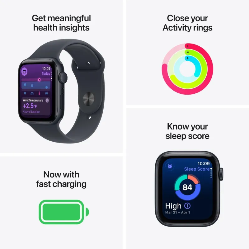 Išmanusis laikrodis Apple MEH34ZR/A Rusvai gelsva 40 mm