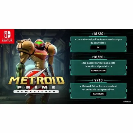 Videospēle priekš Switch Nintendo Metroid Prime Remastered