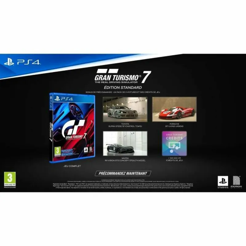 PlayStation 4 Video Game Polyphony Digital Gran Turismo 7