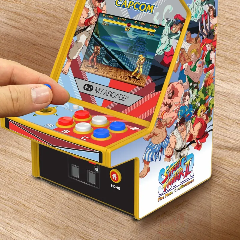 Pārnēsājama Spēļu Konsole My Arcade Micro Player PRO - Super Street Fighter II Retro Games