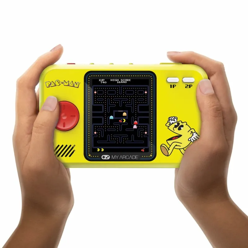 Teisaldatav Mängukonsool My Arcade Pocket Player PRO - Pac-Man Retro Games Kollane